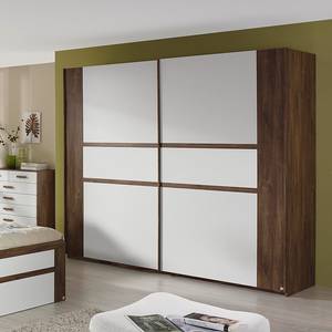 Armoire à portes coulissantes Bernau Blanc alpin - Largeur : 226 cm