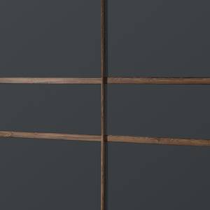 Armoire à portes coulissantes Bernau Gris métallisé - Largeur : 181 cm