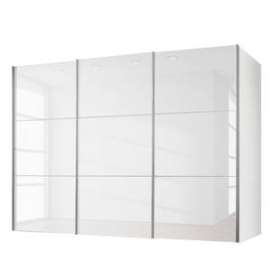 Schwebetürenschrank Bianco Hochglanz Weiß - Breite: 300 cm