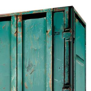 Armoire à portes coulissantes Yorkton Vert turquoise - Largeur : 300 cm