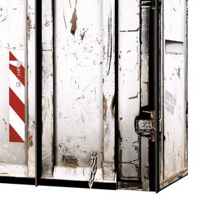 Armoire à portes coulissantes Yorkton Blanc - Largeur : 150 cm