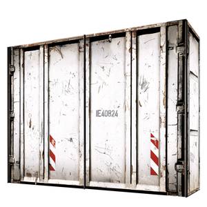 Schwebetürenschrank Cargo Weiß - Breite: 300 cm