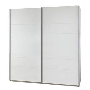 Armoire à portes coulissantes Chess I Blanc alpin - Largeur : 135 cm - 2 porte