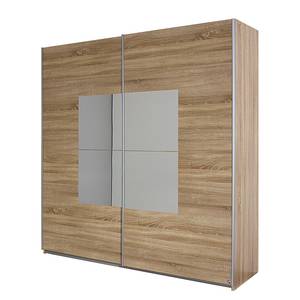 Armoire à portes coulissantes Corridore Imitation chêne de Sonoma Avec miroir 181 cm 2