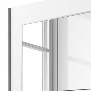 Schwebetürenschrank Dassow Weiß - Breite: 301 cm - 3 Türen