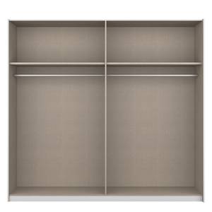 Schwebetürenschrank KiYDOO II Weiß / Eiche Riviera Dekor - 226 x 197 cm - Basic