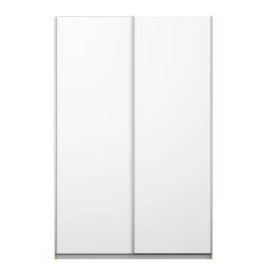 Armoire à portes coulissantes KiYDOO I Blanc / Imitation chêne de Riviera - 136 x 197 cm - Basic