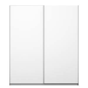 Armoire à portes coulissantes KiYDOO I Blanc / Imitation chêne de Riviera - 181 x 197 cm - Confort