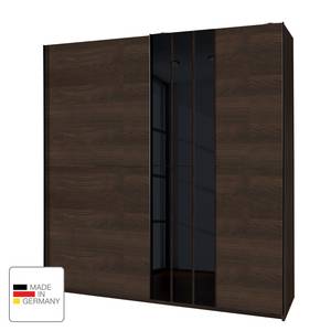 Schwebetürenschrank Köln Braun - Holzwerkstoff - 180 x 198 x 64 cm