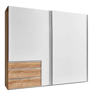 Armoire à portes coulissantes level 36A Beige - Blanc - Bois manufacturé - 250 x 216 x 58 cm