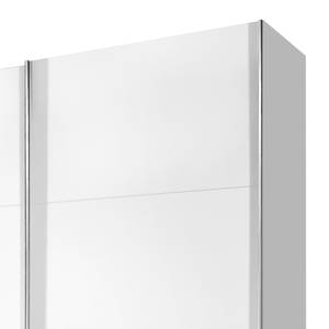 Schwebetürenschrank level 36A Weiß - Holzwerkstoff - 200 x 236 x 58 cm