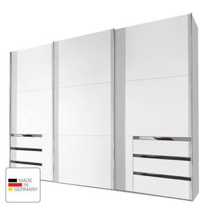 Schwebetürenschrank level 36A Weiß - Holzwerkstoff - 300 x 216 x 58 cm