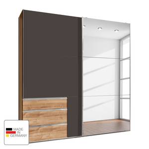 Schwebetürenschrank level 36A Beige - Grau - Holzwerkstoff - 250 x 216 x 58 cm