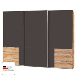 Schwebetürenschrank level 36A Beige - Grau - Holzwerkstoff - 300 x 236 x 58 cm