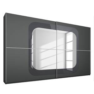 Armoire à portes coulissantes Lumos Graphite / Basalte - 316 x 223 cm