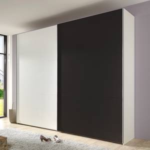 Schwebetürenschrank Struge Alpinweiß/Lava - Breite x Höhe: 270 x 210 cm - 2-türig