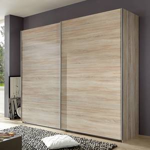 Schwebetürenschrank Struge Eiche Sägerau Dekor - Breite x Höhe: 270 x 236 cm - 2-türig - 270 x 236 cm - 2 Türen