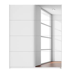 Armoire à portes coulissantes Quadra Avec miroir Blanc alpin 181 x 210 cm - 181 x 210 cm