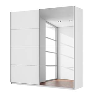 Armoire à portes coulissantes Quadra Avec miroir Blanc alpin 226 x 230 cm - 226 x 230 cm
