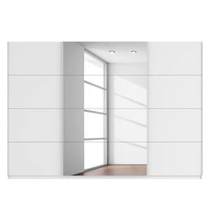 Armoire à portes coulissantes Quadra Avec miroir Blanc alpin 315 x 210 cm - 315 x 210 cm