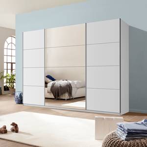 Armoire à portes coulissantes Quadra Avec miroir Blanc alpin 315 x 210 cm - 315 x 210 cm