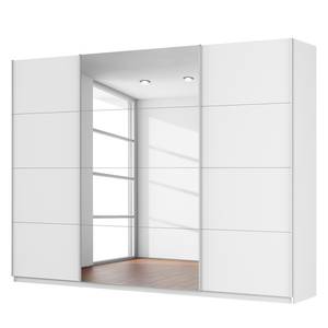 Armoire à portes coulissantes Quadra Avec miroir Blanc alpin 315 x 230 cm - 315 x 230 cm