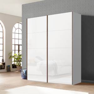 Armoire à portes coulissantes SKØP Blanc alpin brillant - 181 x 222 cm