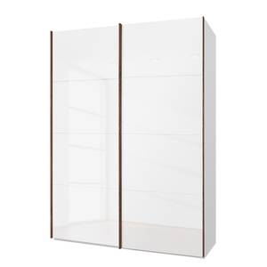 Armoire à portes coulissantes SKØP Blanc alpin brillant - 181 x 222 cm