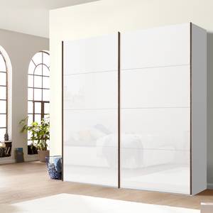 Armoire à portes coulissantes SKØP Blanc alpin brillant - 225 x 222 cm