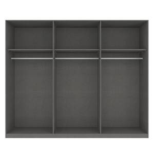 Schwebetürenschrank SKØP Alpinweiß / Mattglas Weiß - 270 x 222 cm - 3 Türen - Basic