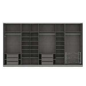 Schwebetürenschrank SKØP Hochglanz Alpinweiß - 405 x 236 cm