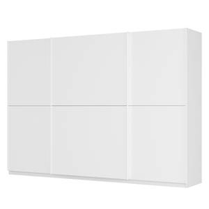 Schwebetürenschrank SKØP Alpinweiß / Mattglas Weiß - 315 x 222 cm - 3 Türen - Basic