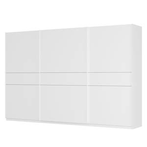 Schwebetürenschrank SKØP Alpinweiß / Mattglas Weiß - 360 x 236 cm - 3 Türen - Basic