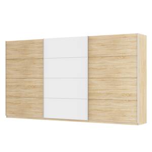 Zweefdeurkast Skøp Sonoma eikenhouten look/alpinewit - 405 x 222 cm - 3 deuren - Classic