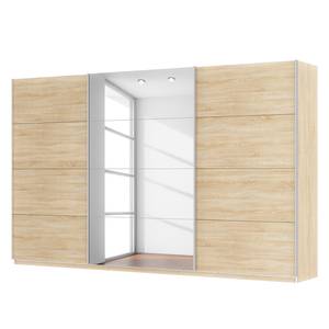 Armoire à portes coulissantes Skøp Imitation chêne de Sonoma / Miroir - 360 x 222 cm - 3 portes - Premium