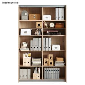 Schuifdeurkast Soft Smart zandeikenhouten look/Spiegelglas - Breedte: 150 cm - 1 spiegeldeur