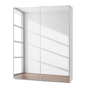 Amoire à portes coulissantes Soft Smart Verre miroir - Largeur : 150 cm - 2 miroir