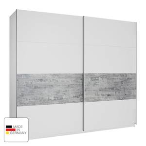 Schwebetürenschrank Sumatra I Grau - Holzwerkstoff - 136 x 223 x 69 cm