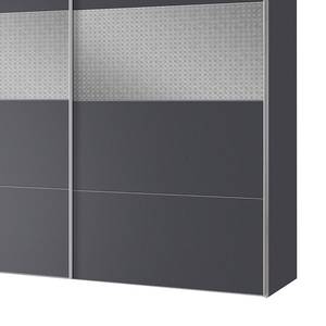 Schwebetürenschrank Magnetic Dunkelgrau / Grau - Breite: 200 cm