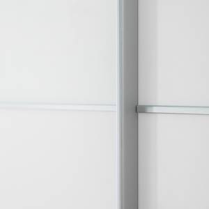 Armoire à portes coulissantes Zuri Blanc alpin - Largeur : 200 cm