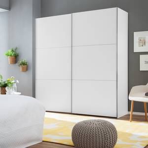 Armoire à portes coulissantes Zuri Blanc alpin - Largeur : 250 cm