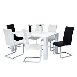 Chaises cantilever Joel (lot de 2) Blanc