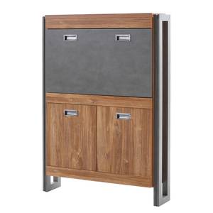 Secretaire Marton Stirling eikenhouten look/licht antracietkleurig