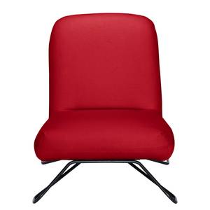 Fauteuil Amaroo Tissu structuré - Rouge