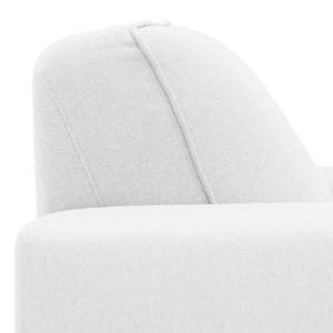 Fauteuil Ampio Tissu Tissu Floreana : Blanc - Noir