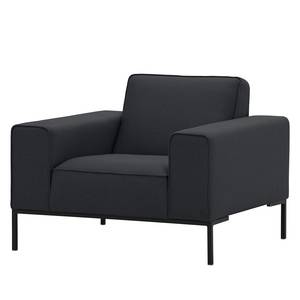 Fauteuil Ampio Tissu Tissu Naya : Anthracite - Noir