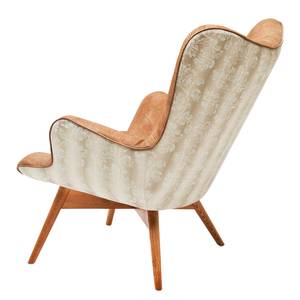 Fauteuil Angels Wings Leather Allium Brown - bruin echt leer