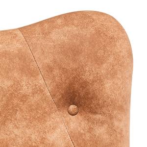 Fauteuil Angels Wings bruin echt leer