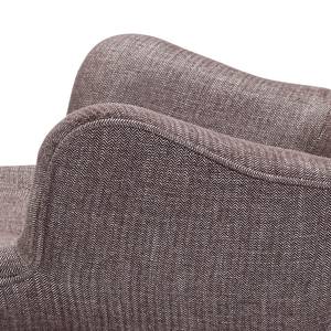 Fauteuil Angels Wings Rhythm Tissu structuré - Marron