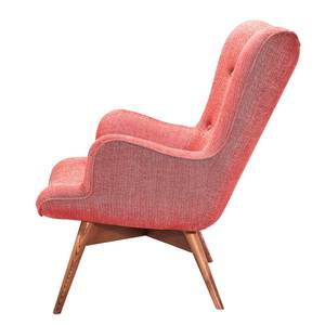 Fauteuil Angels Wings Rhythm structuurstof - Oranje/rood